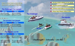 Boat Rental Turks and Caicos Prices